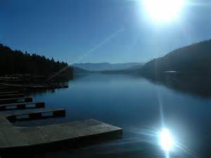 Donner Lake sun